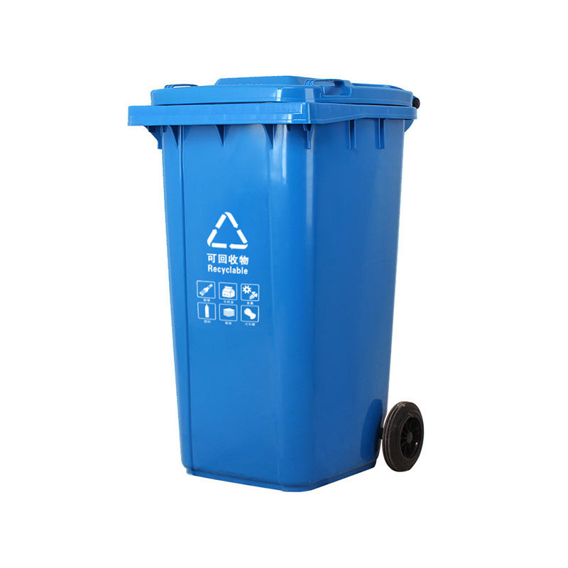 Outdoor plastic dustbin mould plastic garbage can injection mold