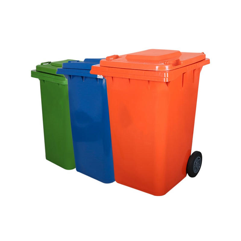 Outdoor plastic dustbin mould plastic garbage can injection mold